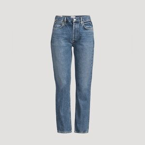 Classic Straight Leg Jeans - Blue